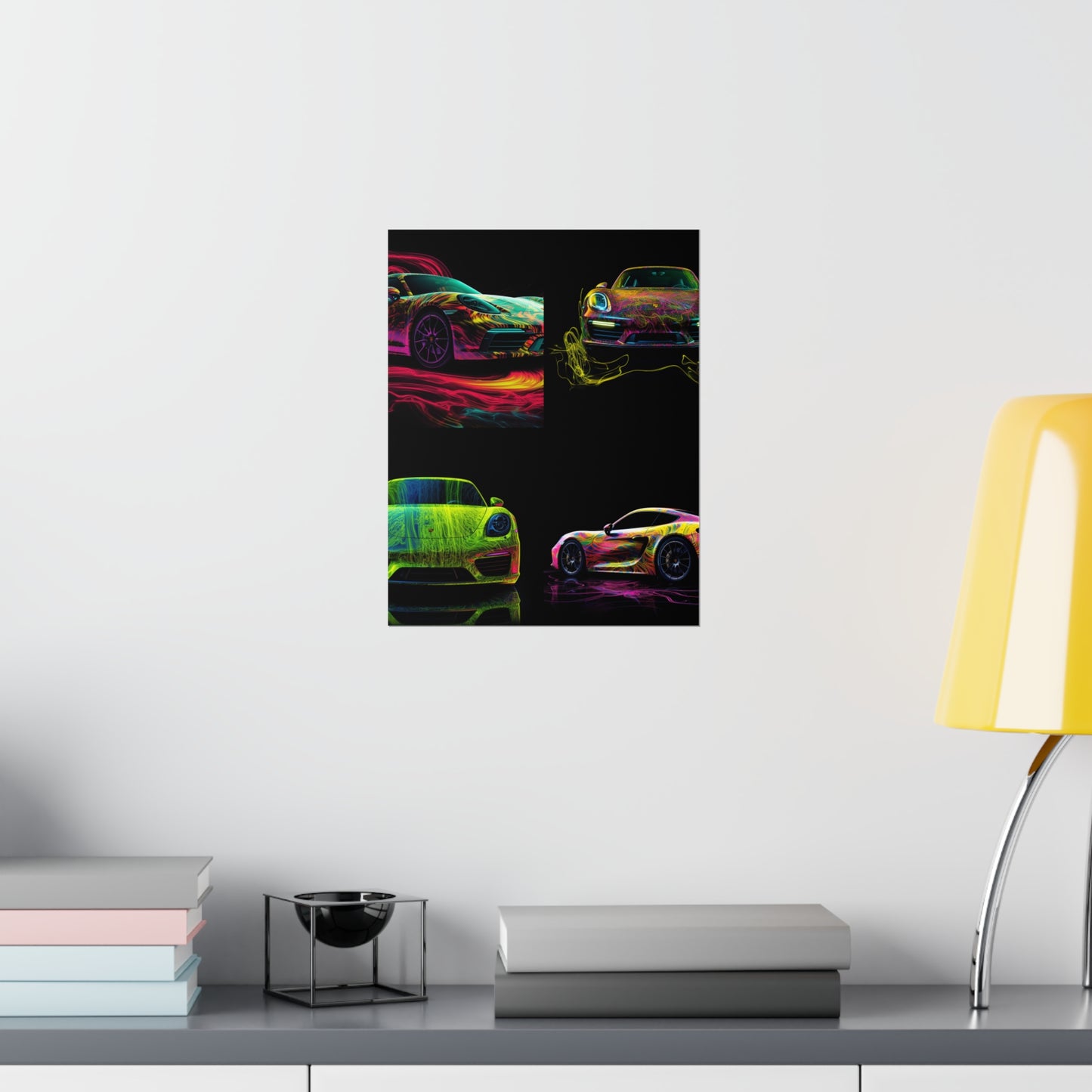 Premium Matte Vertical Posters Porsche Flair 5