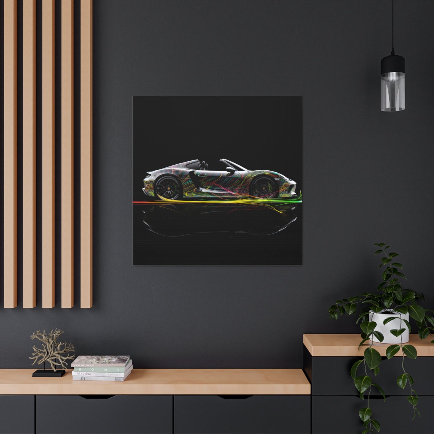 Canvas Gallery Wraps Porsche Line 1