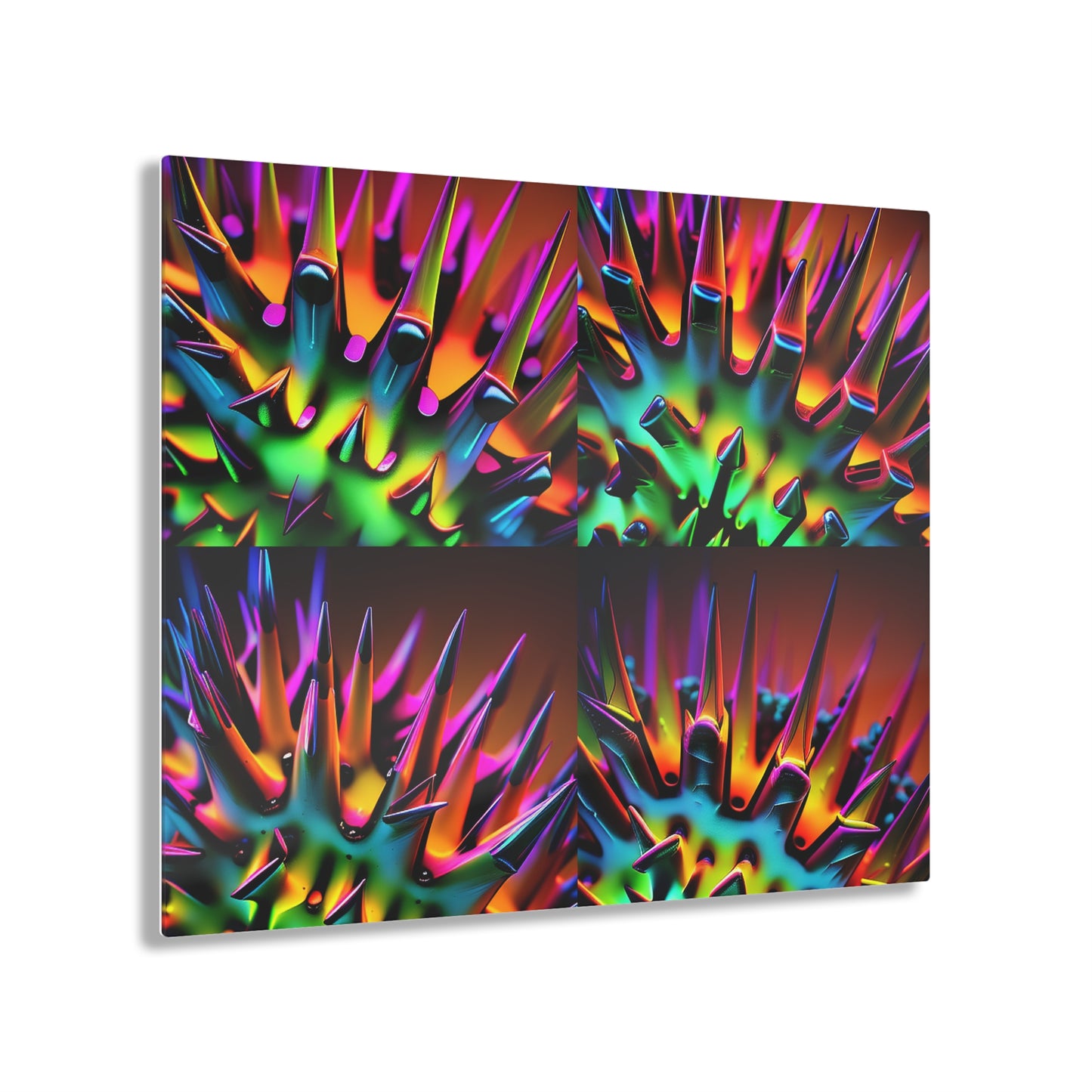 Acrylic Prints Macro Neon Spike