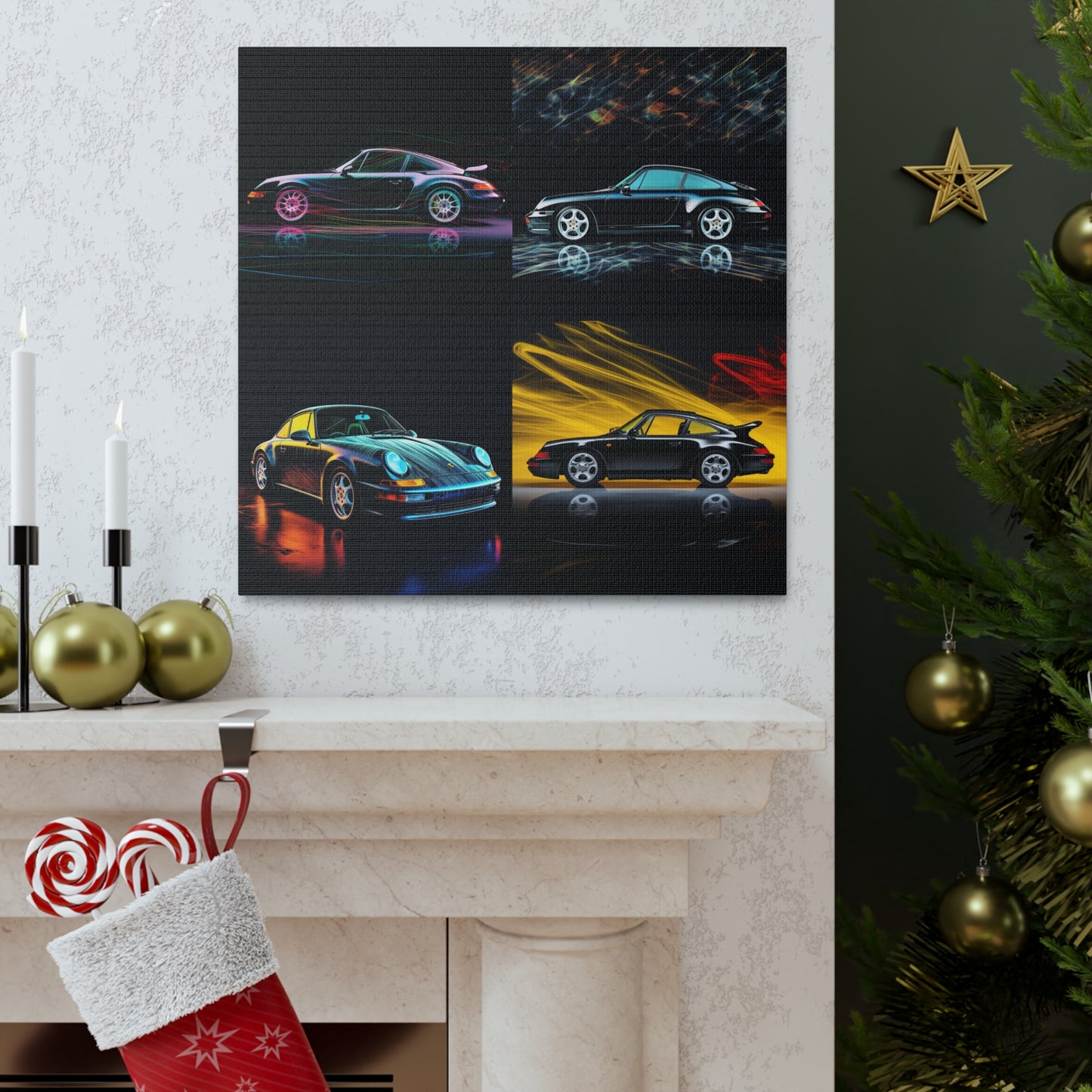 Canvas Gallery Wraps Porsche 933 4 pack