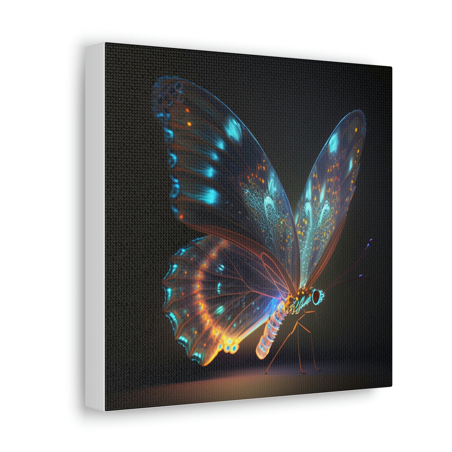 Butterfly neon glow