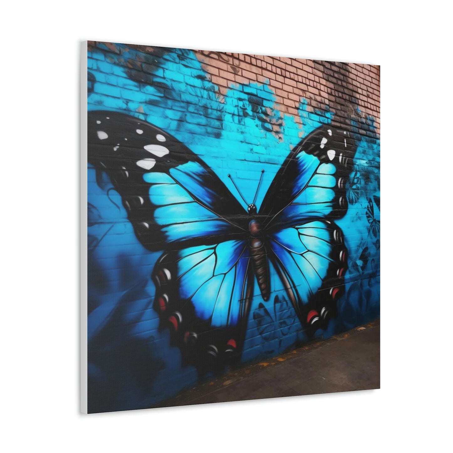 Butterfly street art