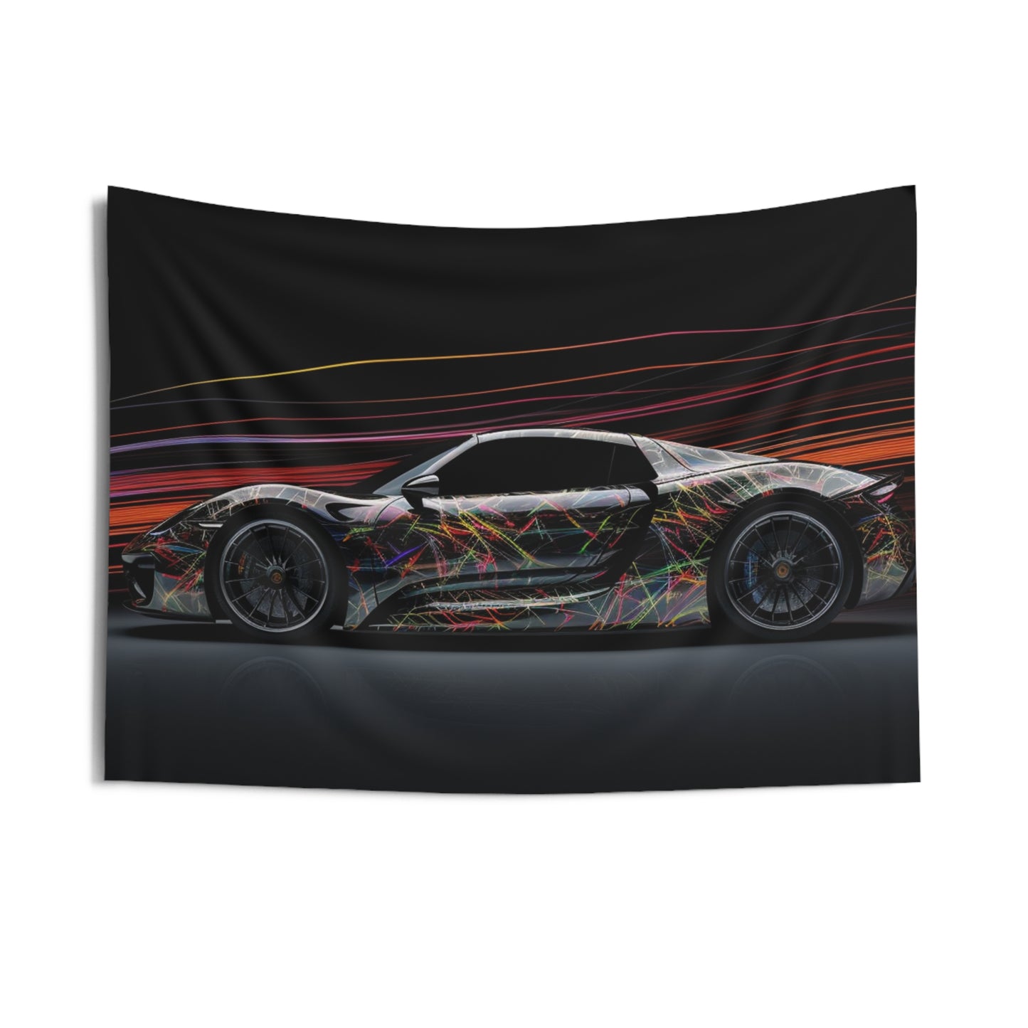 Indoor Wall Tapestries Porsche Line 4