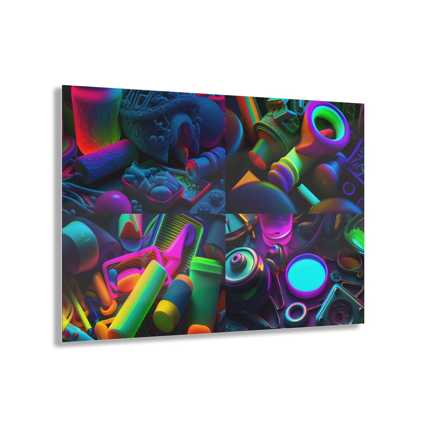 Acrylic Prints Neon Glow