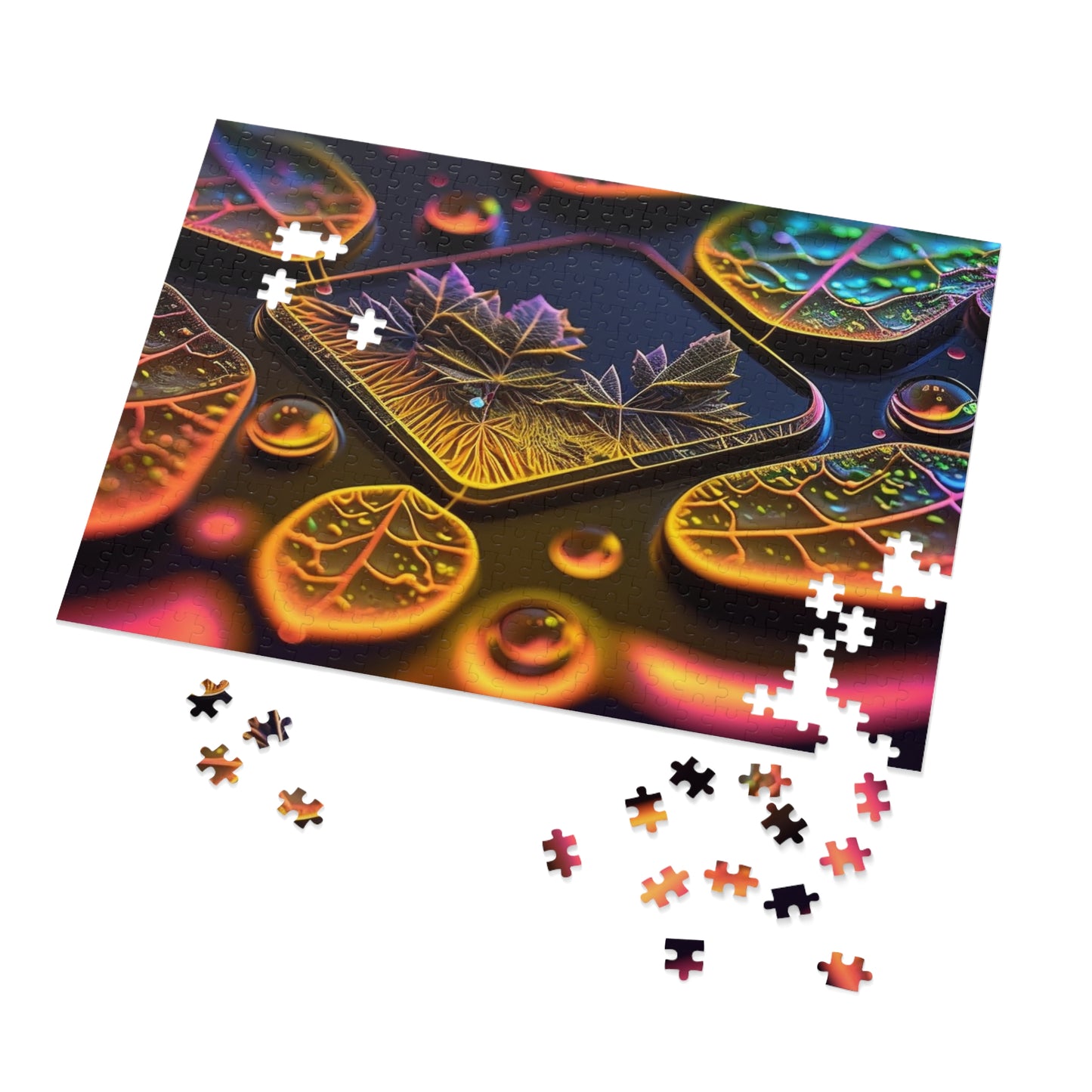 Jigsaw Puzzle (30, 110, 252, 500,1000-Piece) Macro Florescent 4