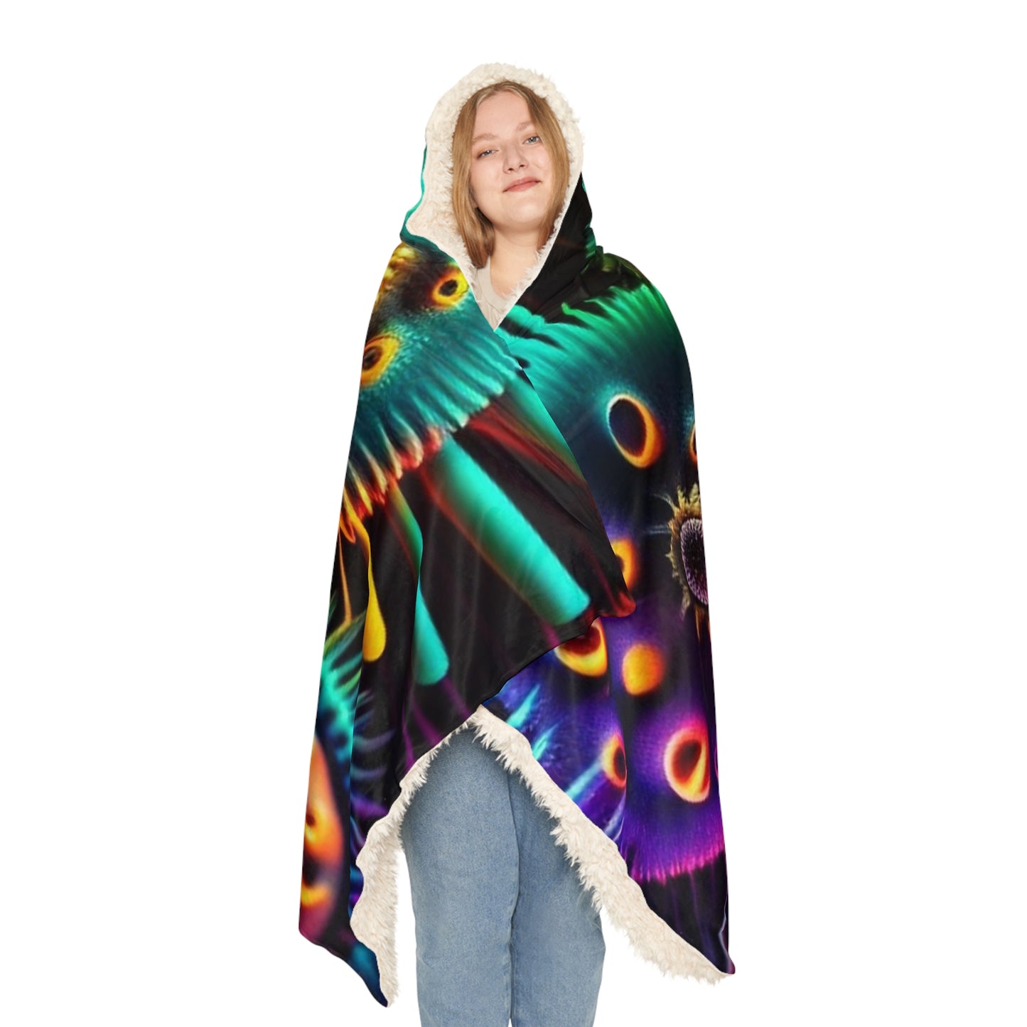 Snuggle Blanket Neon Macro 4