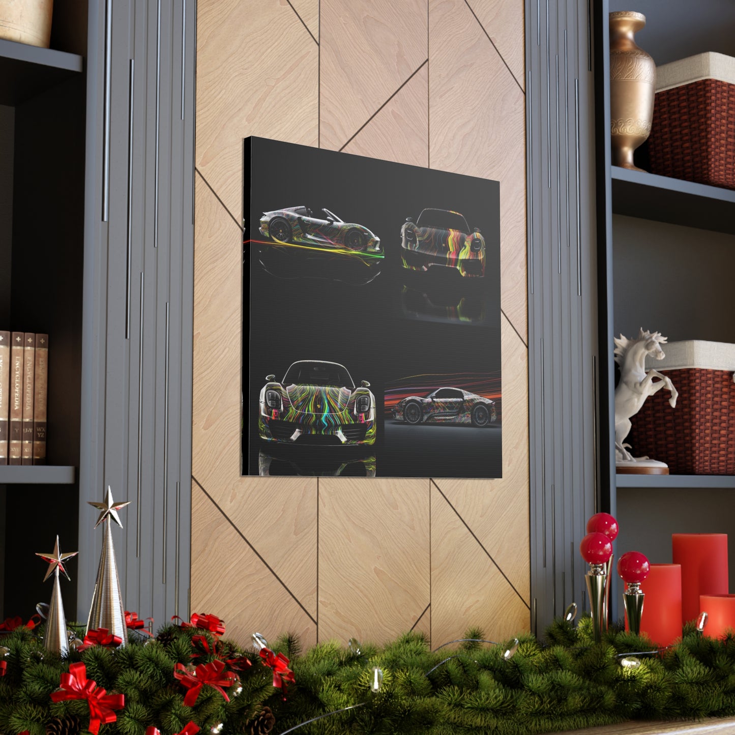 Canvas Gallery Wraps Porsche Line 4 pack