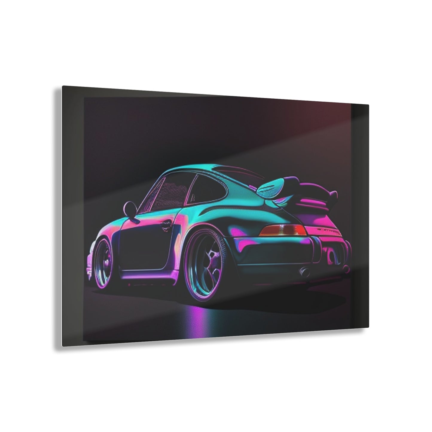 Acrylic Prints Porsche Purple 1