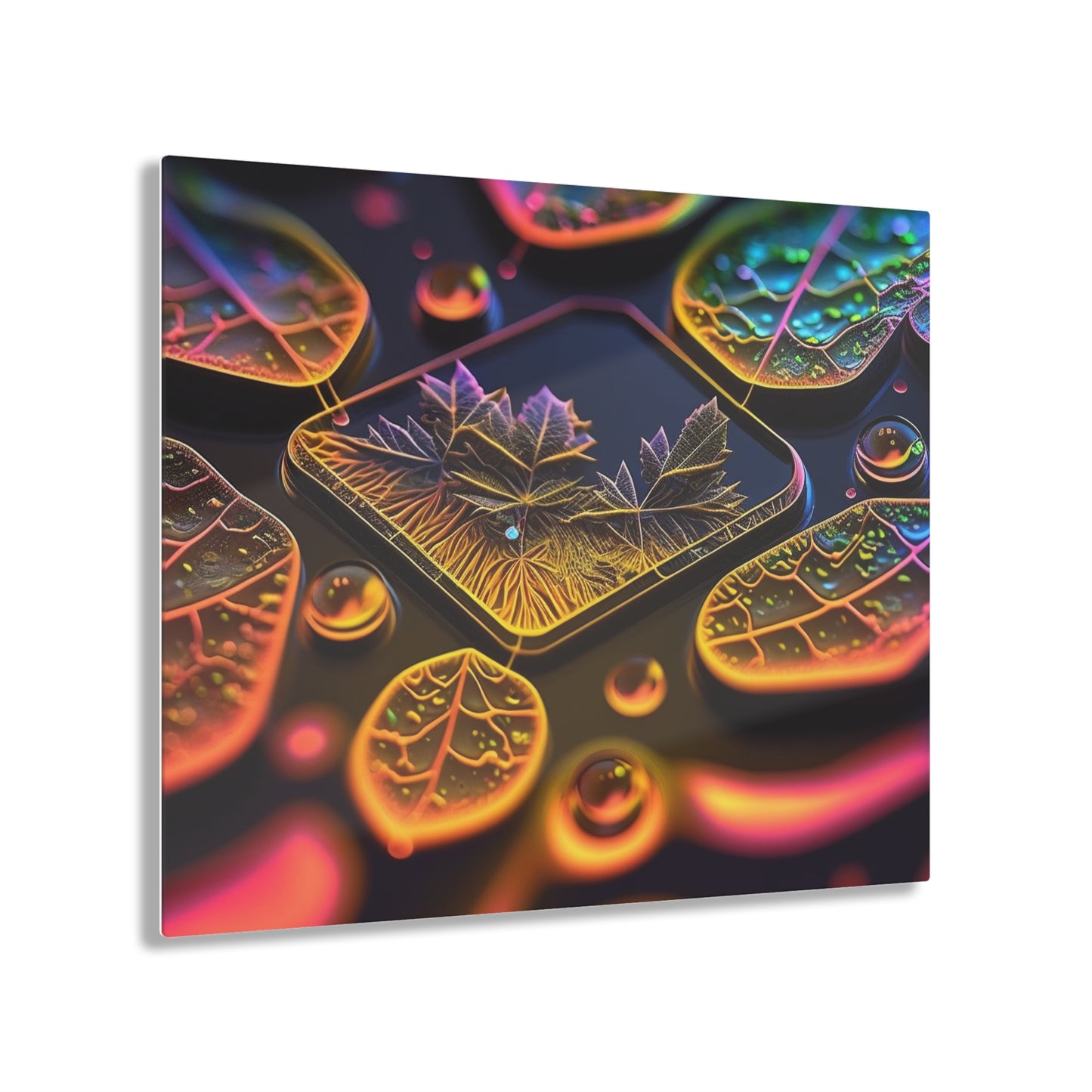 Acrylic Prints Macro Florescent 4