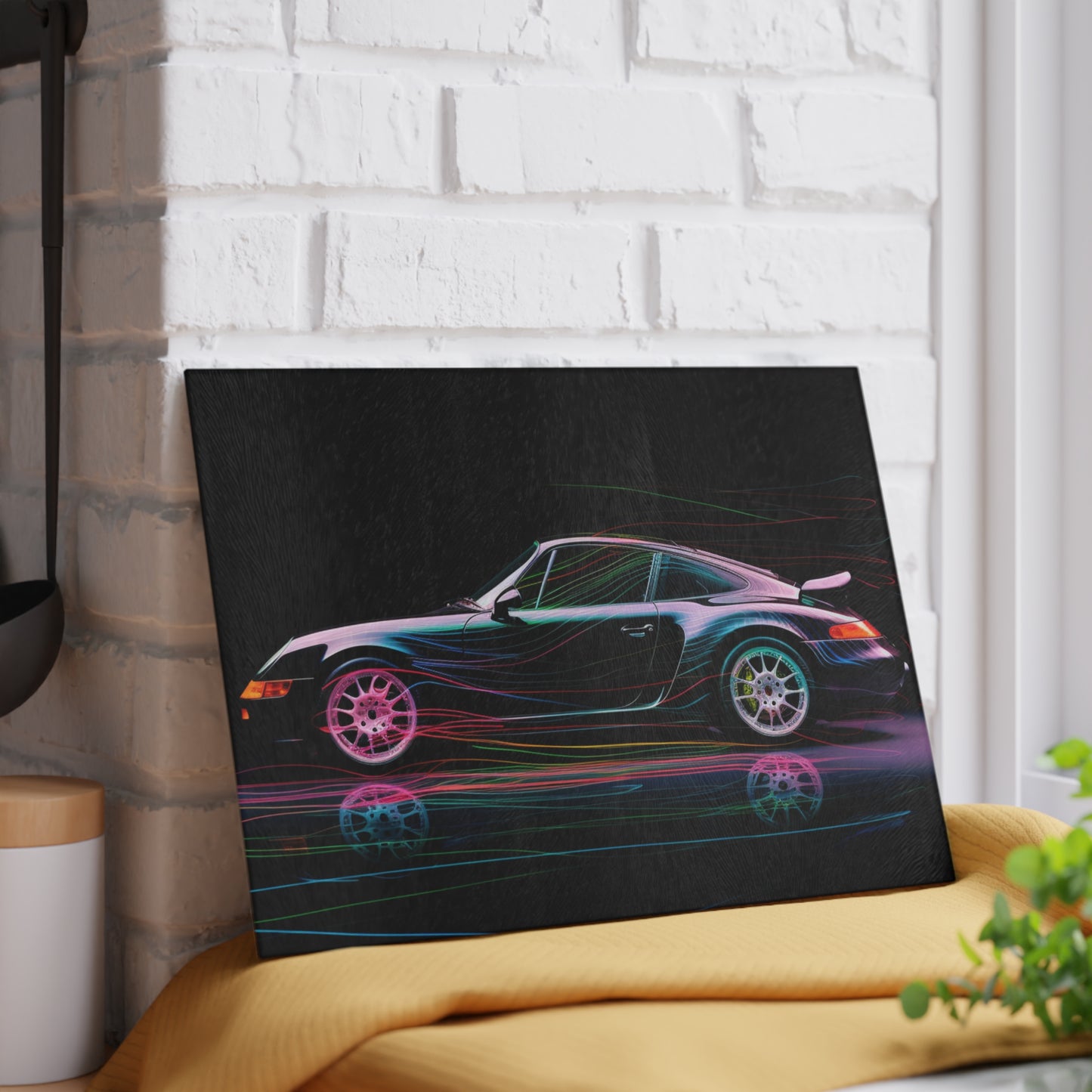 Glass Cutting Board Porsche 933 1