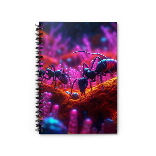 Spiral Notebook - Ruled Line Ants Home 4