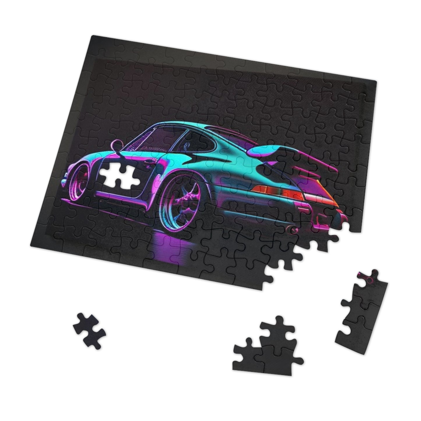 Jigsaw Puzzle (30, 110, 252, 500,1000-Piece) Porsche Purple 2