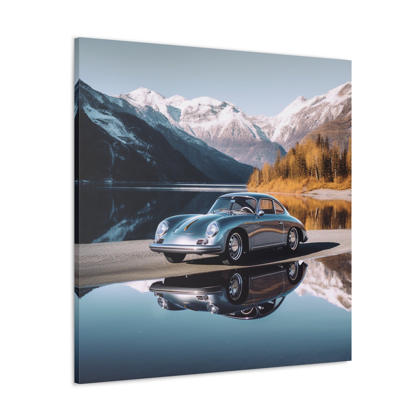 Canvas Gallery Wraps Porsche Lake 1