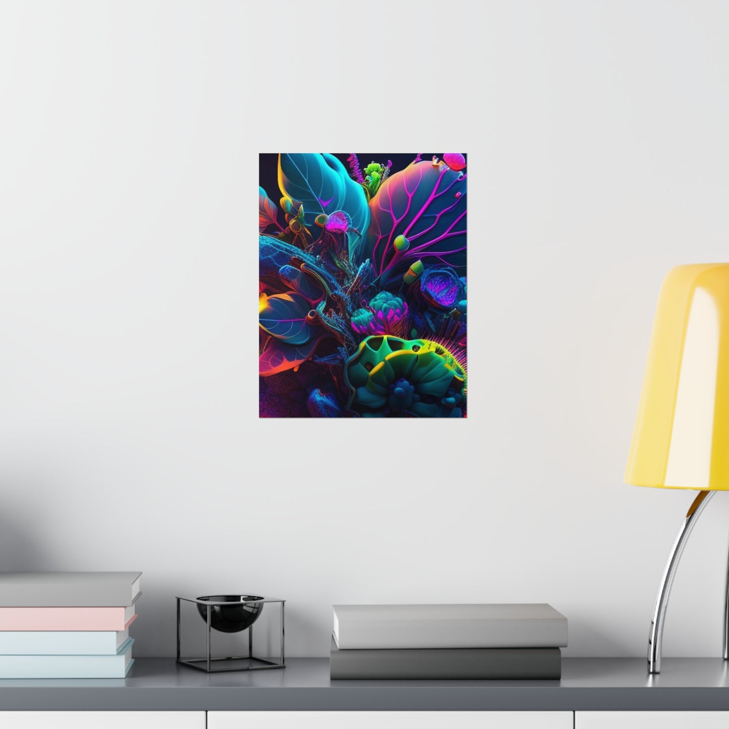 Premium Matte Vertical Posters Macro Coral Reef 3