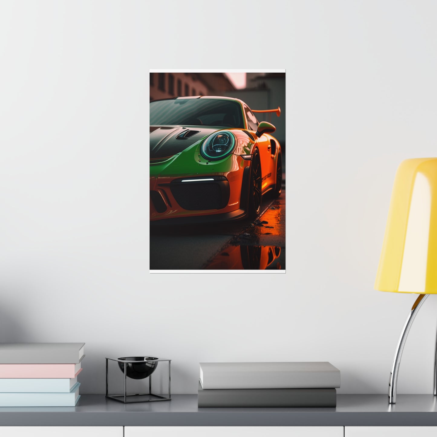 Premium Matte Vertical Posters porsche 911 gt3 2