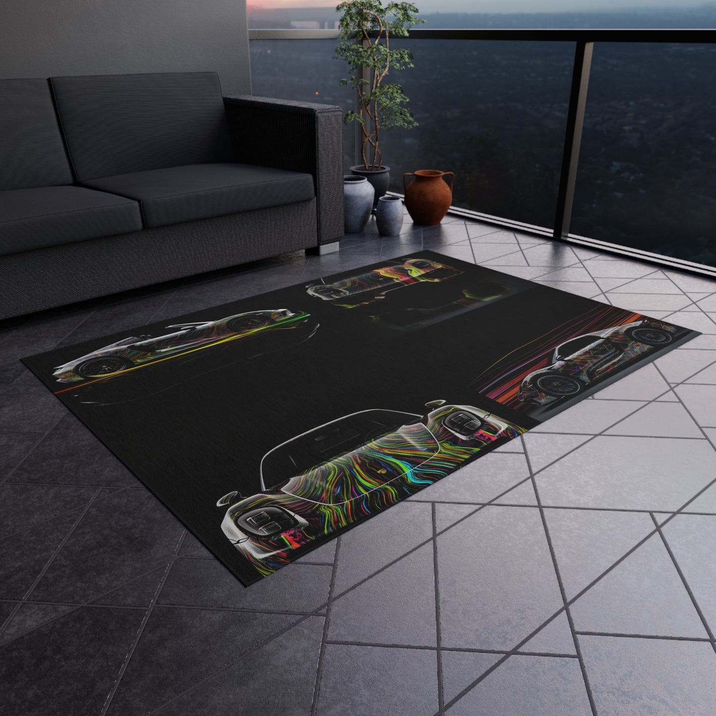 Outdoor Rug  Porsche Line 5