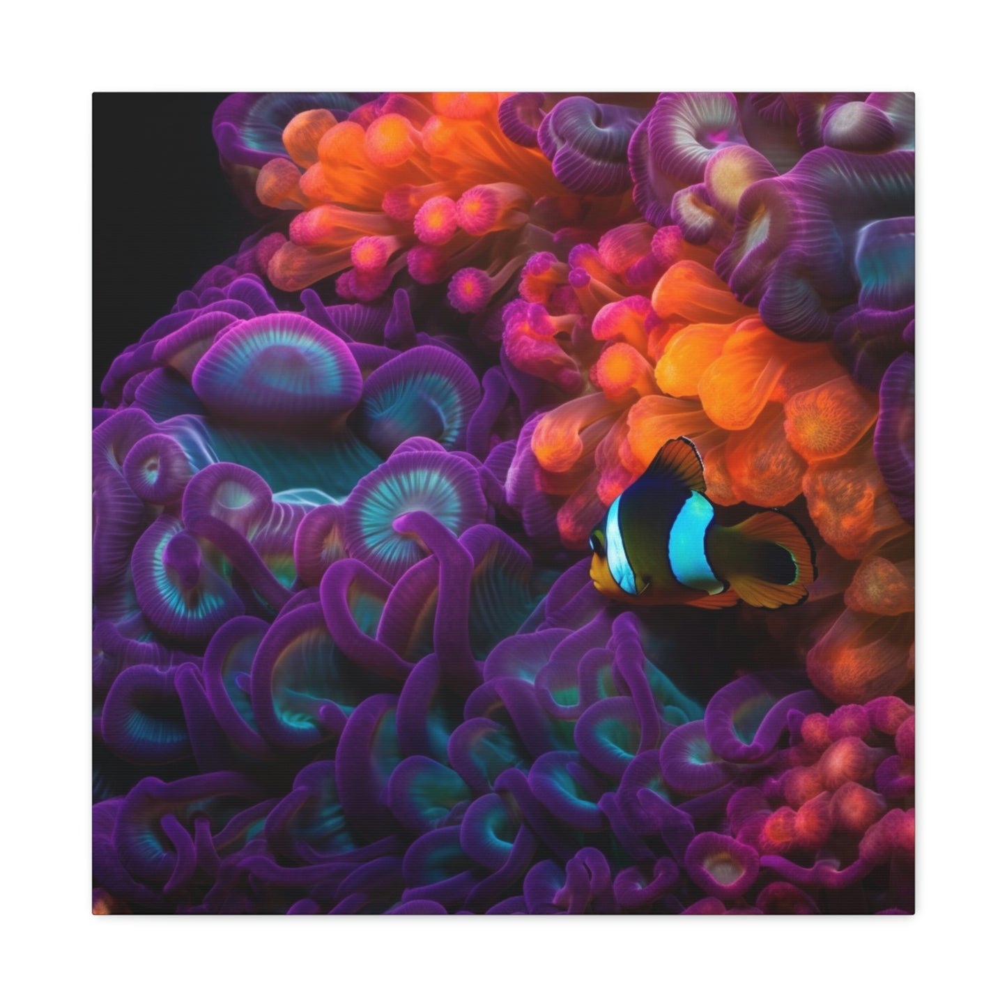 Canvas Gallery Wraps Ocean Anemone 4