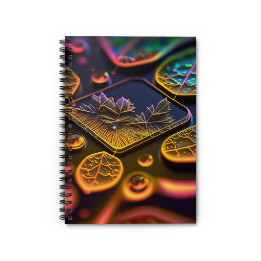 Spiral Notebook - Ruled Line Macro Florescent 4