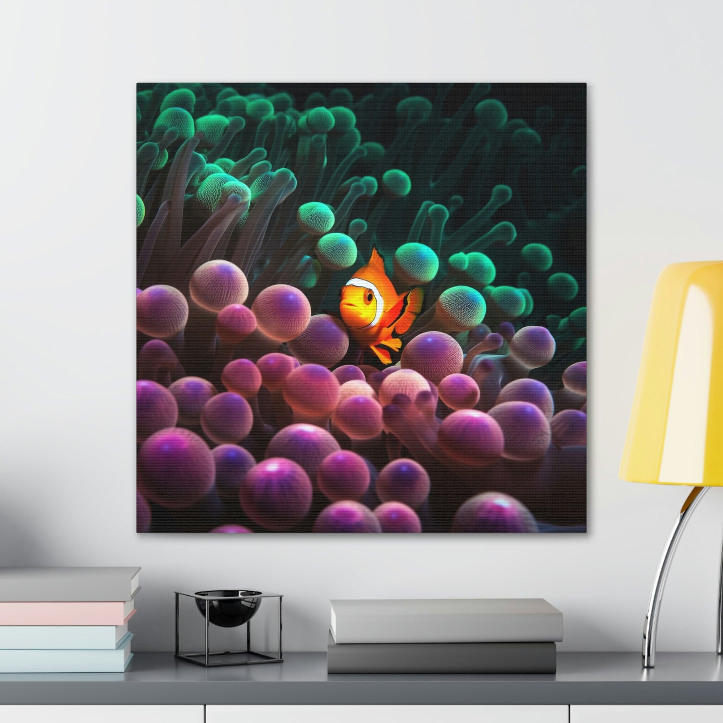 Canvas Gallery Wraps Clownfish Color 3