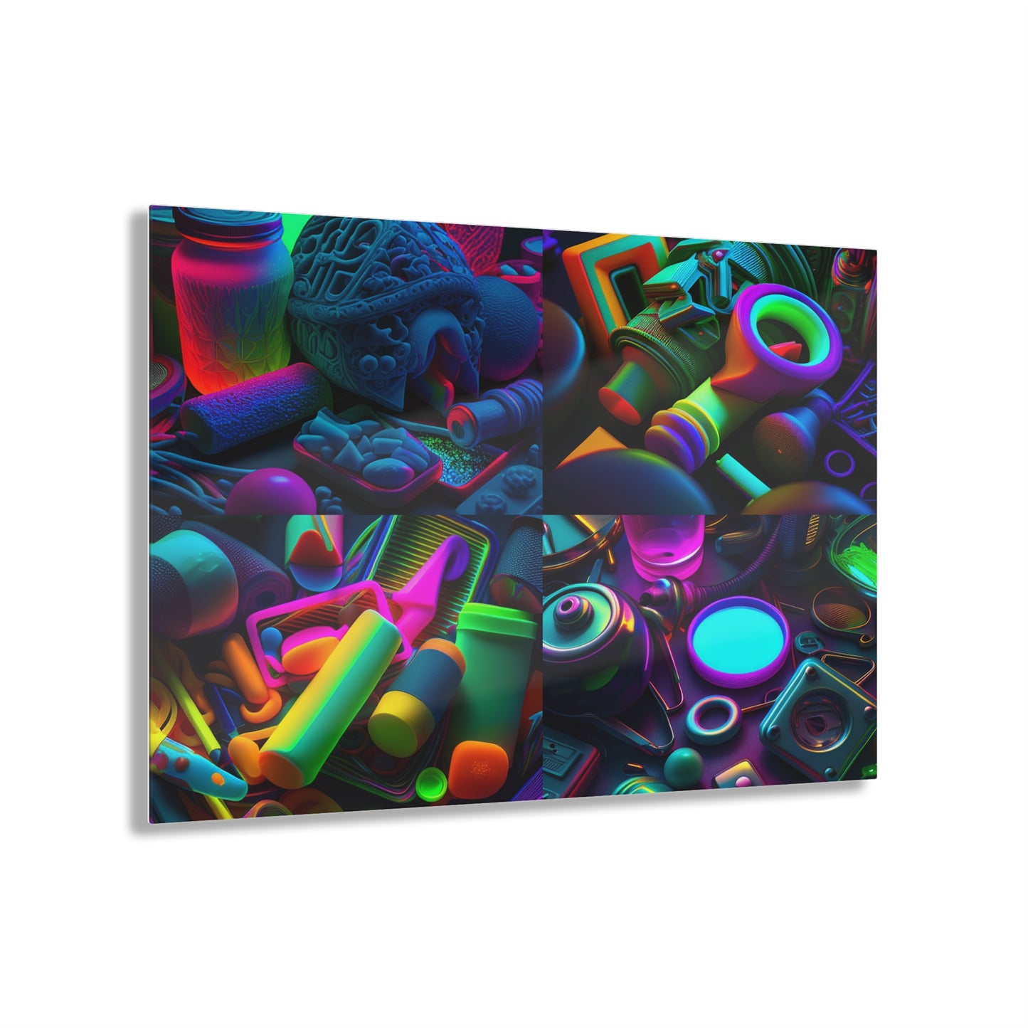 Acrylic Prints Neon Glow