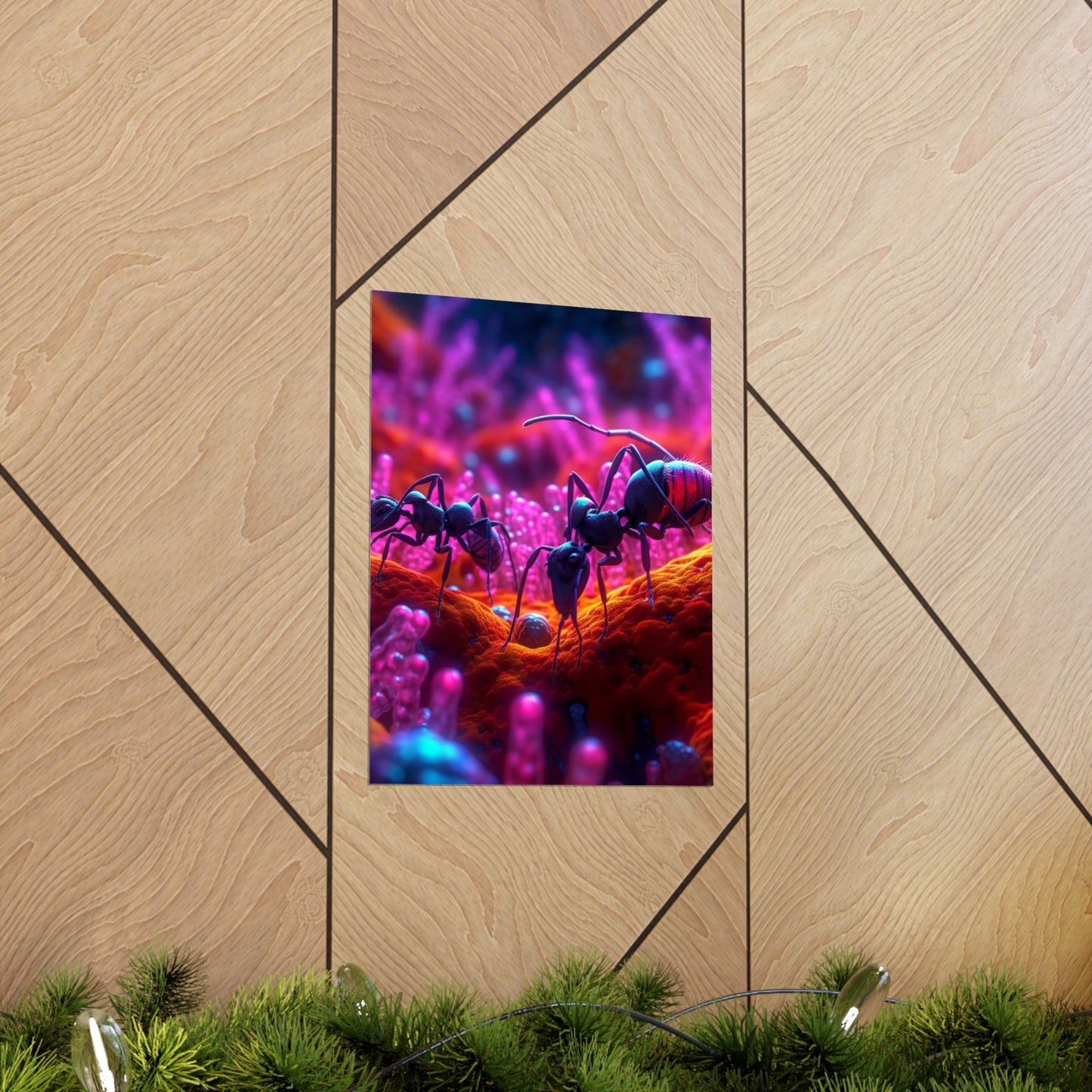 Premium Matte Vertical Posters Ants Home 4