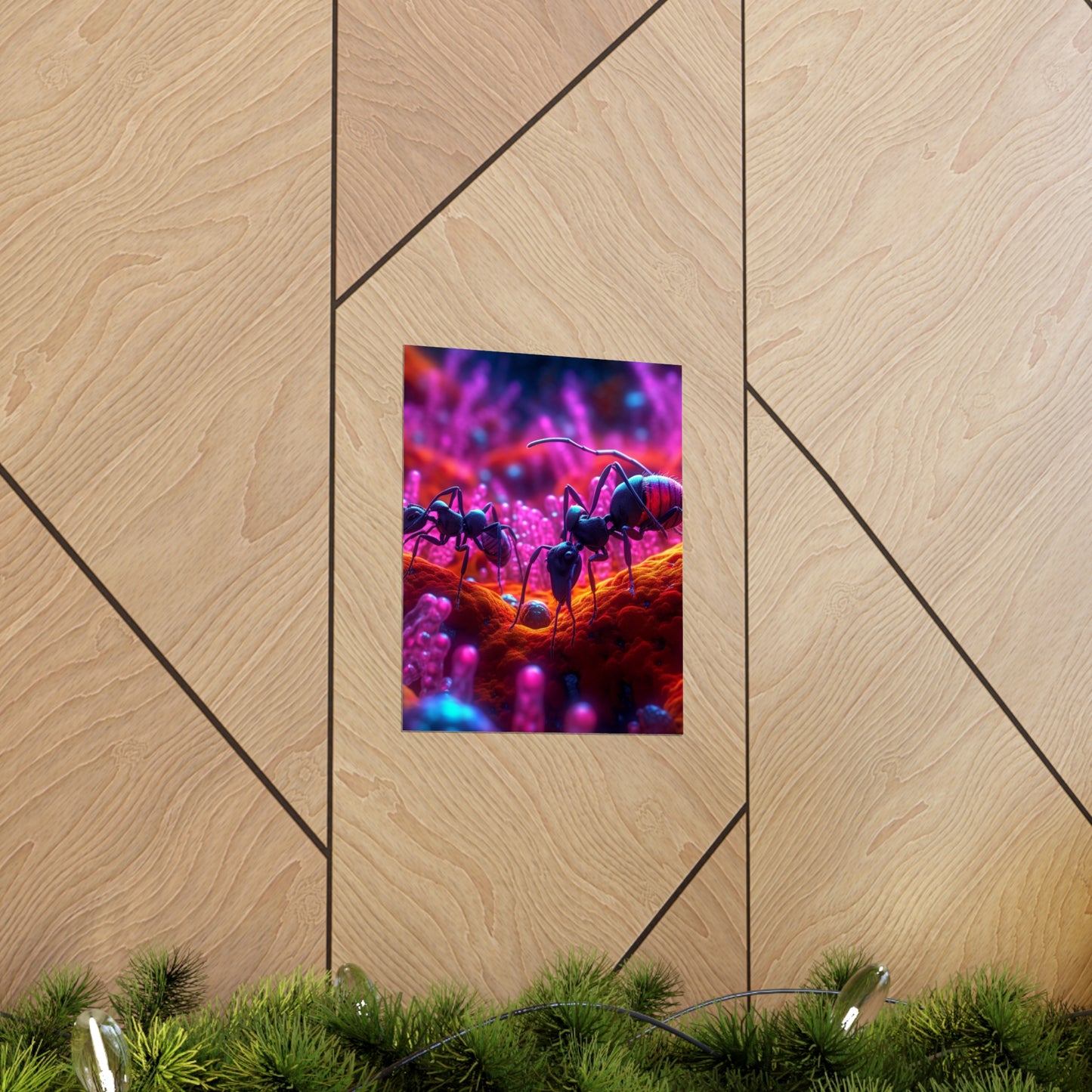 Premium Matte Vertical Posters Ants Home 4