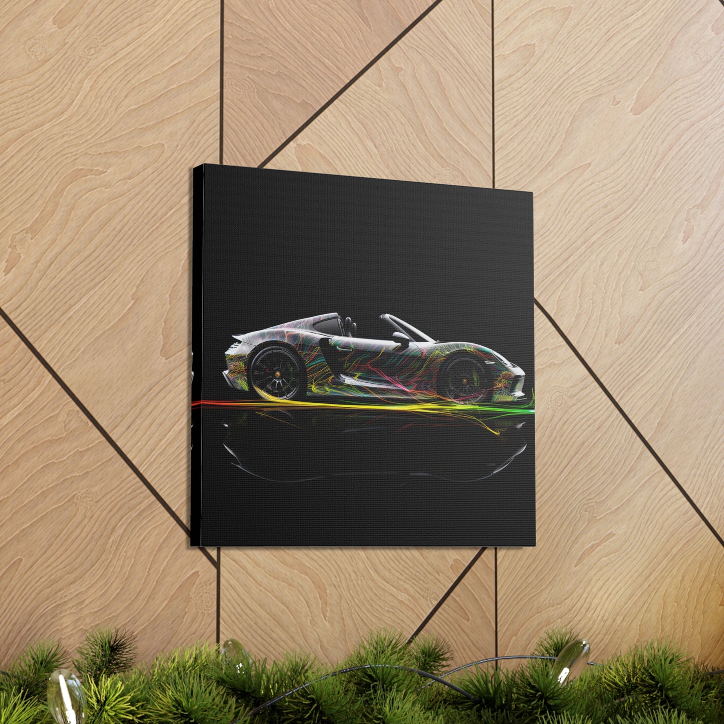 Canvas Gallery Wraps Porsche Line 1