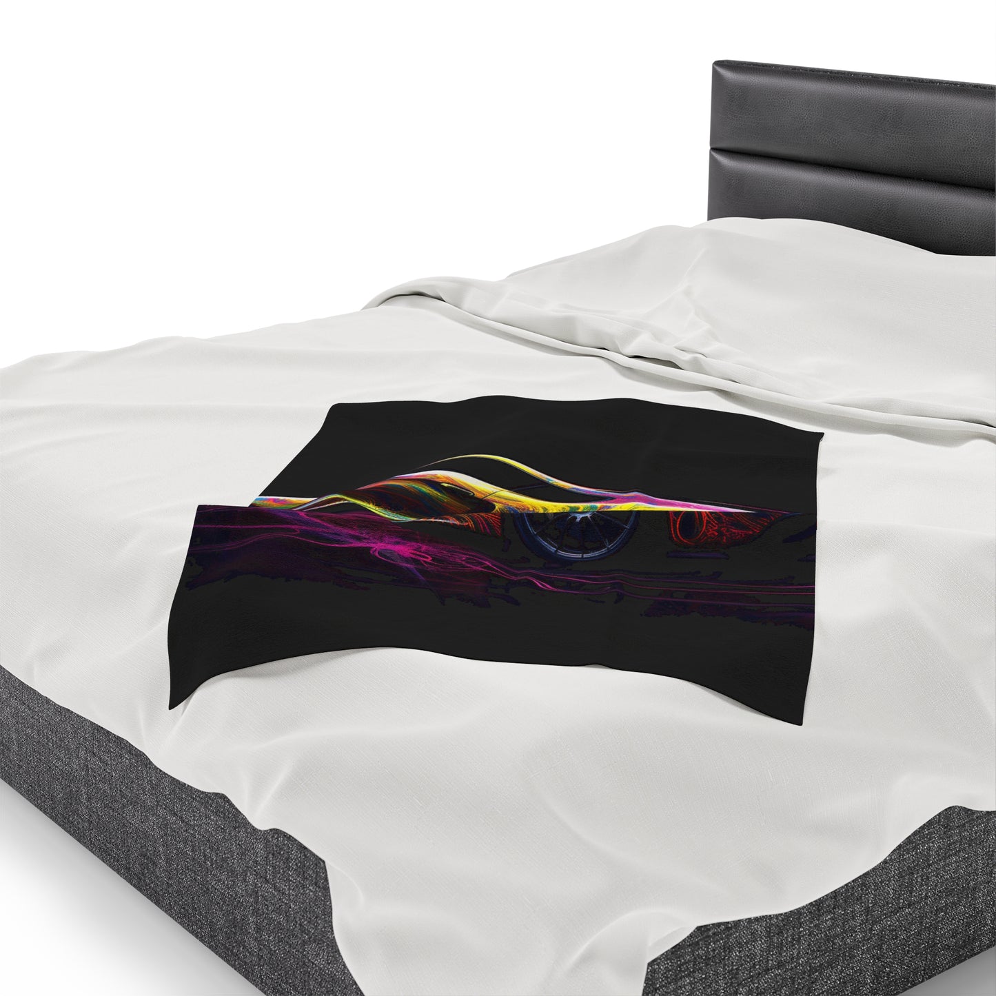 Velveteen Plush Blanket Porsche Flair 4