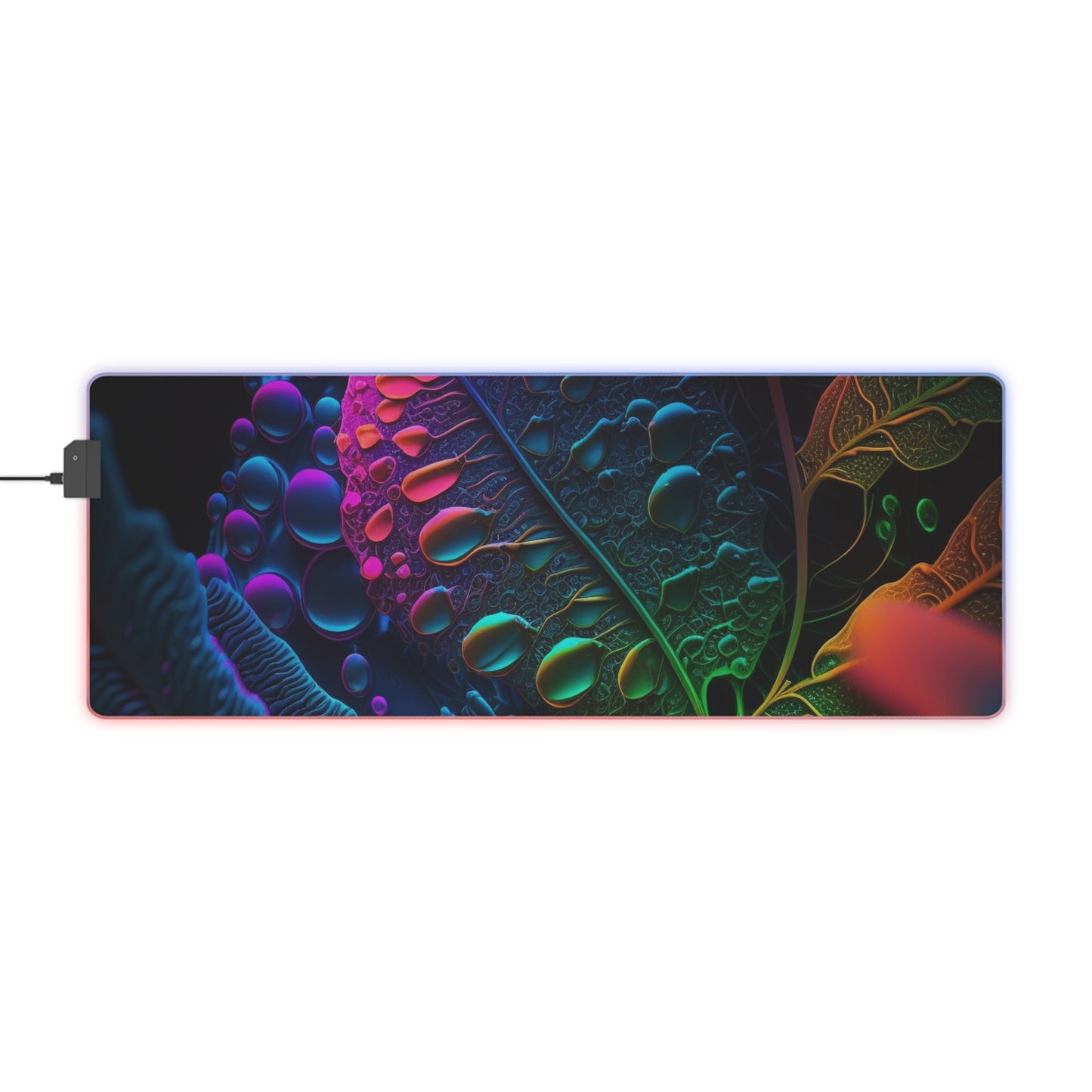 LED Gaming Mouse Pad Macro Reef Florescent 4