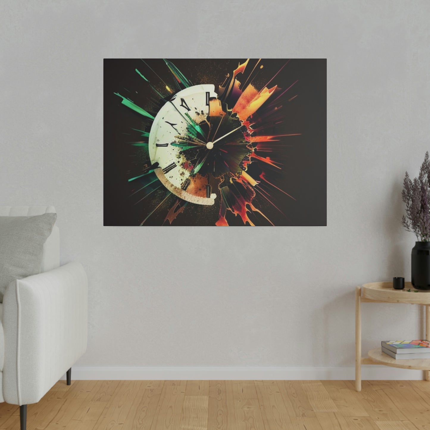 Abstract Clock that's Out Of Time 4