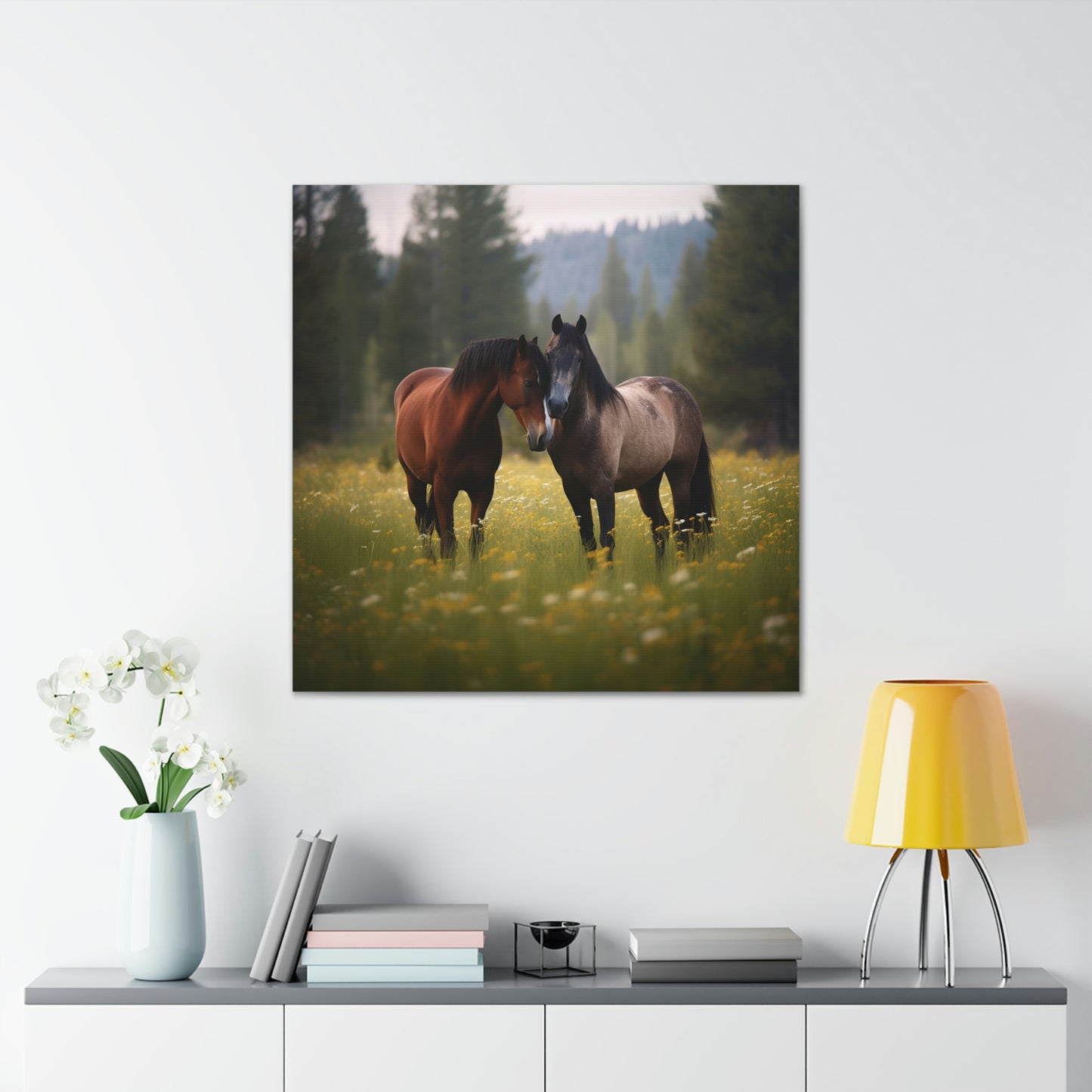 Canvas Gallery Wraps Horse Buddy 1