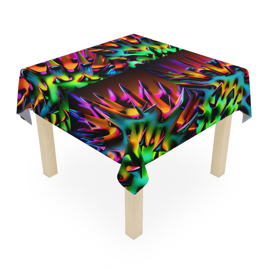 Tablecloth Macro Neon Spike