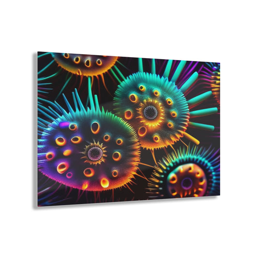 Acrylic Prints Neon Macro 4