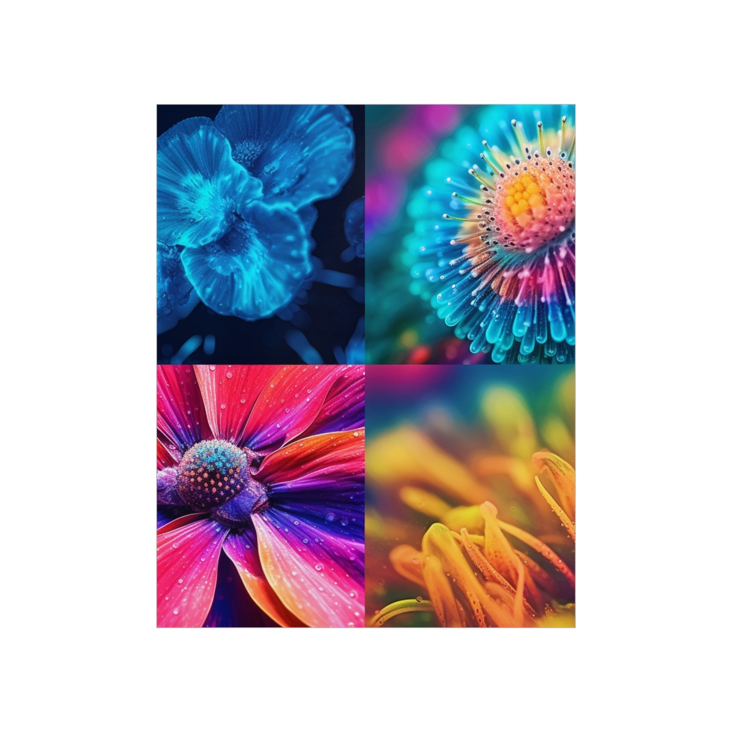 Premium Matte Vertical Posters Macro Life Photo 1