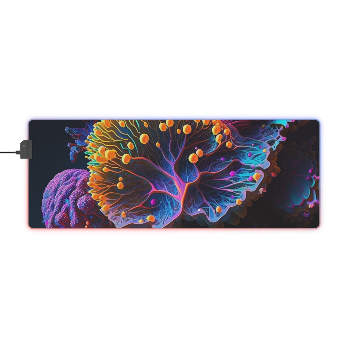 LED Gaming Mouse Pad Ocean Life Macro 1