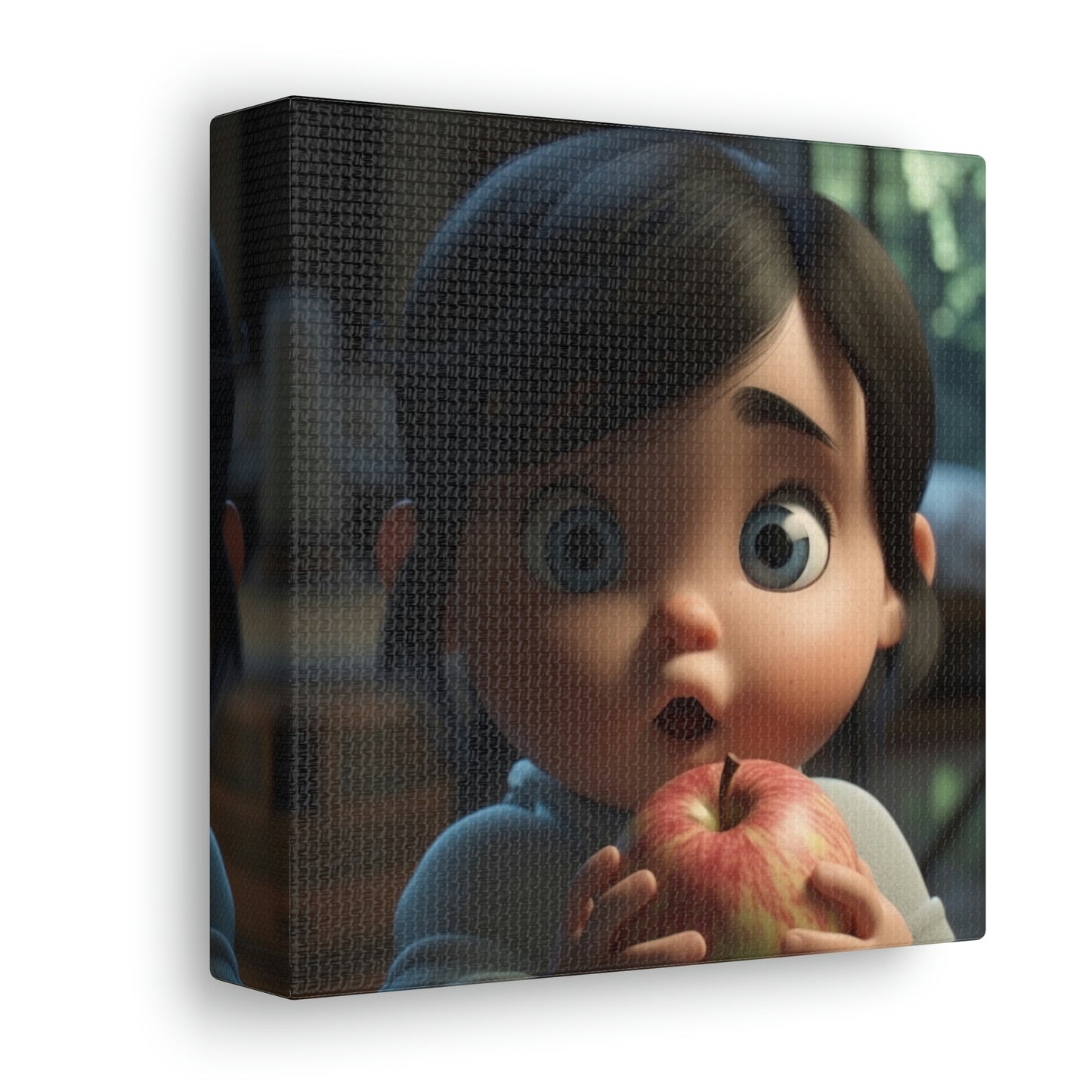 Canvas Gallery Wraps Girl Apple 1