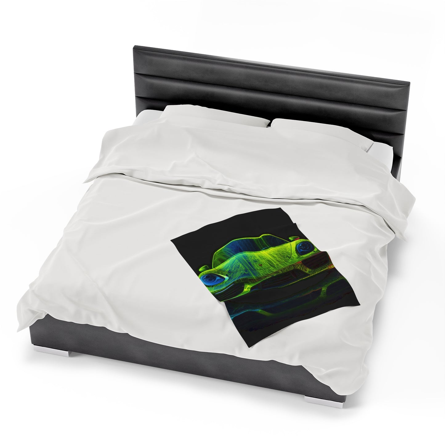 Velveteen Plush Blanket Porsche Flair 3