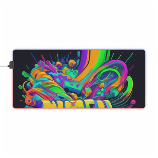 LED Gaming Mouse Pad Neon Gaming 2