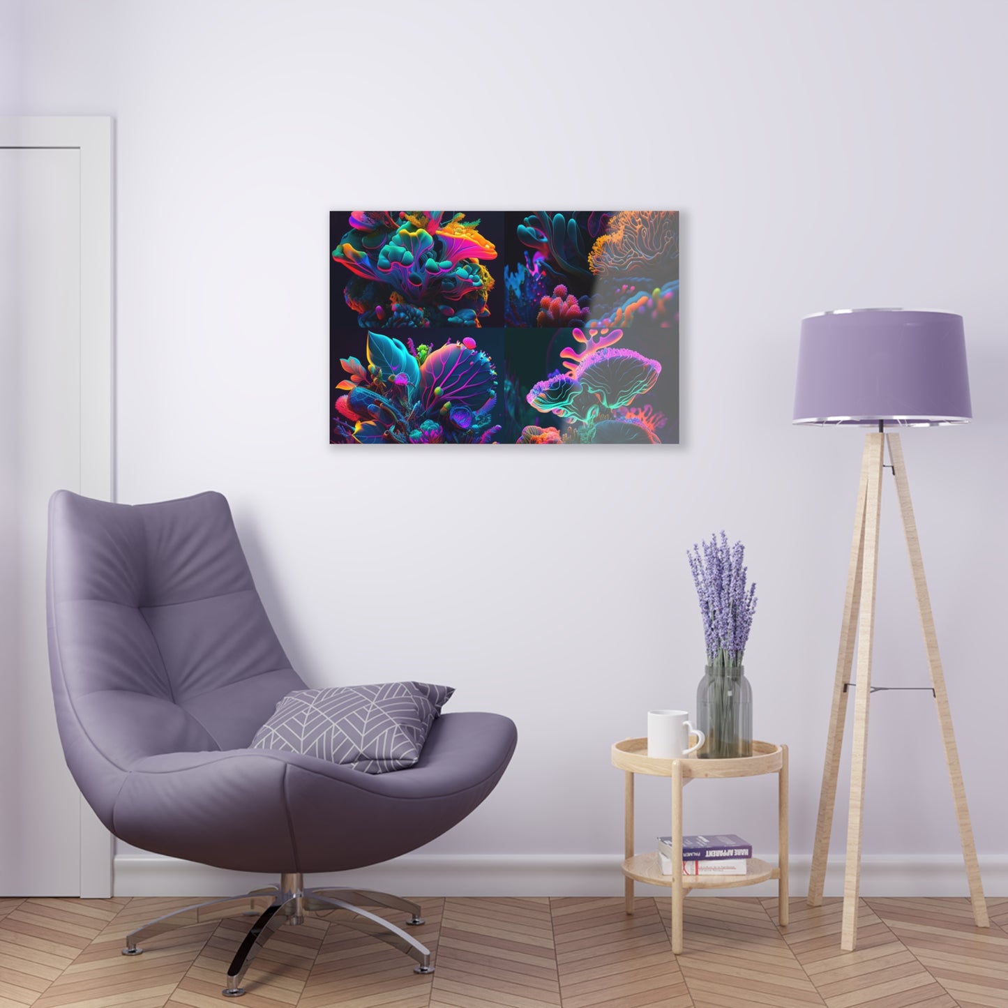 Acrylic Prints Macro Coral Reef 5