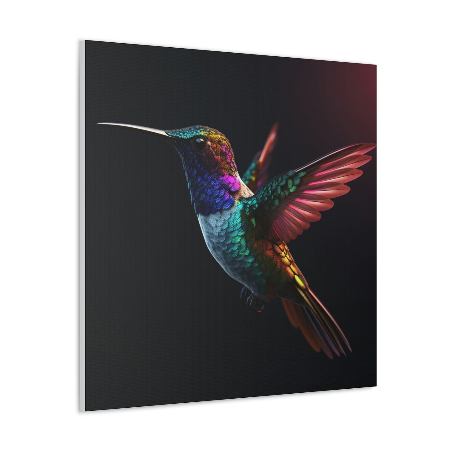 colorful hummingbird real look