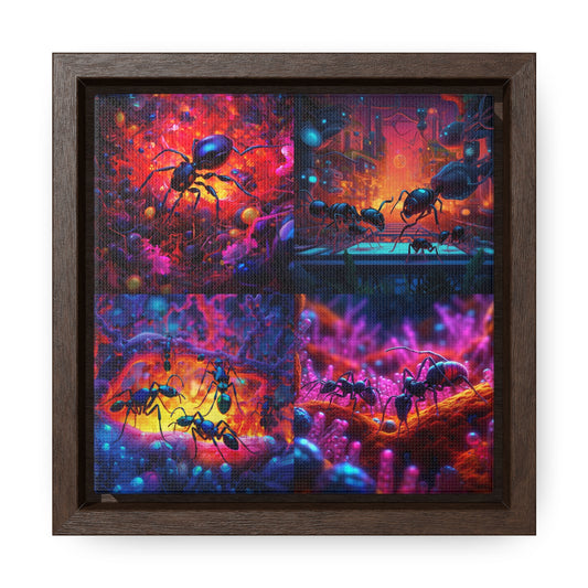 Gallery Canvas Wraps, Square Frame Ants Home 5
