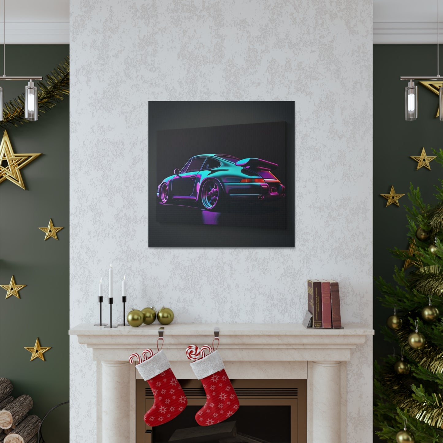 Canvas Gallery Wraps Porsche Purple 2