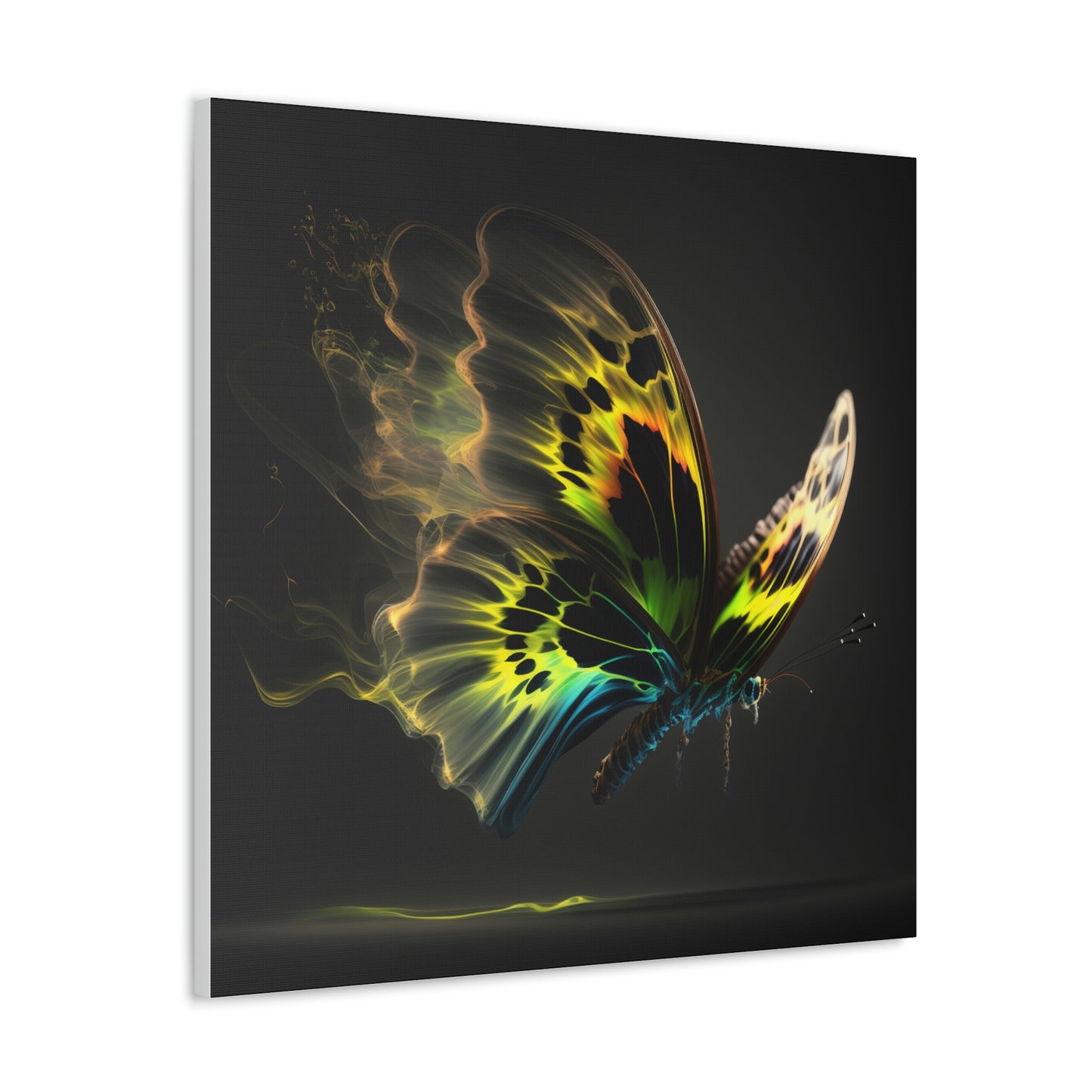 butterfly neon glow