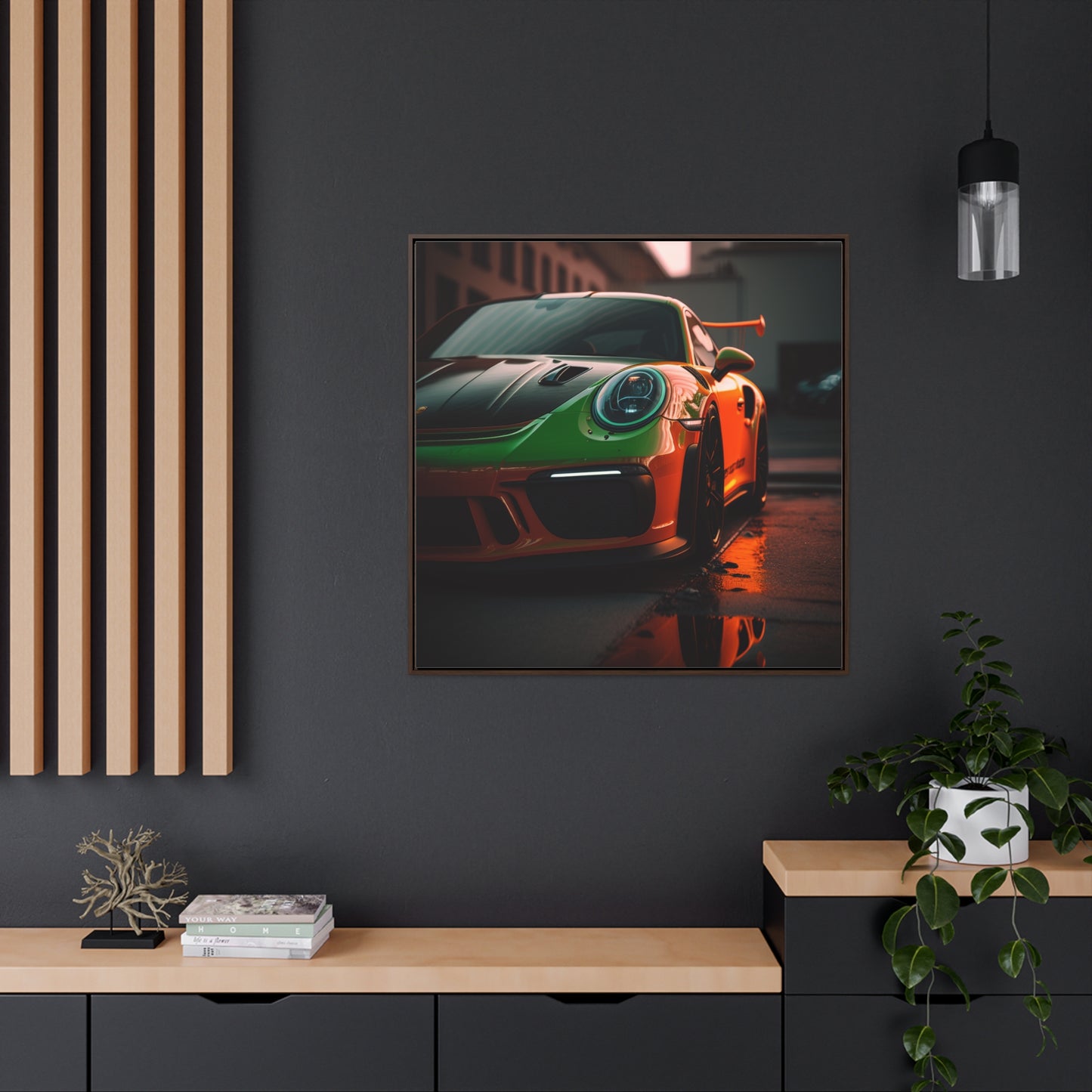 Gallery Canvas Wraps, Square Frame porsche 911 gt3 2