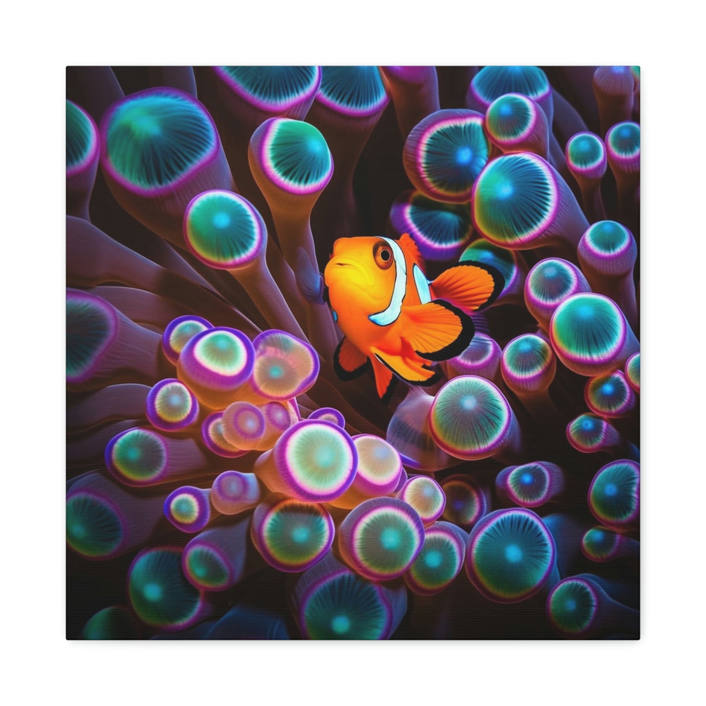 Canvas Gallery Wraps Ocean Anemone 3