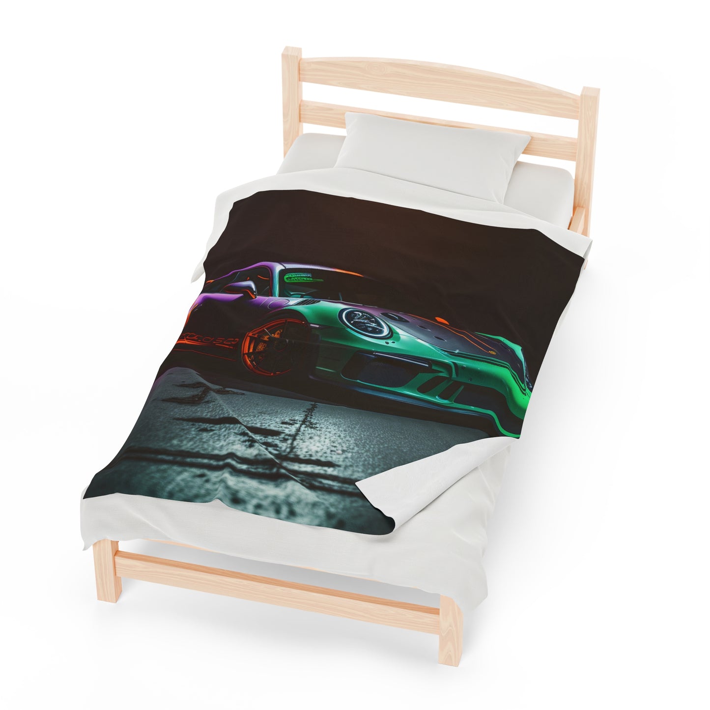 Velveteen Plush Blanket Porsche Color 4