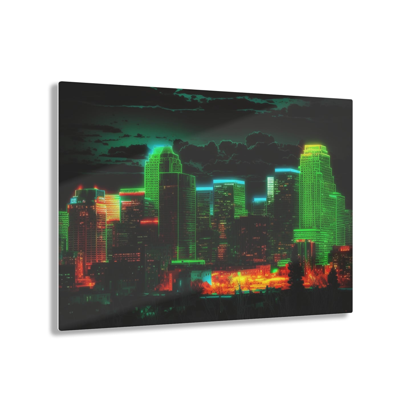 Acrylic Prints Neon Denver 3