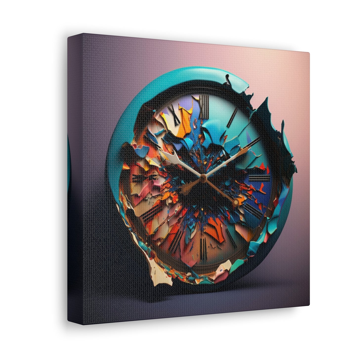 Abstract Color Clock 4