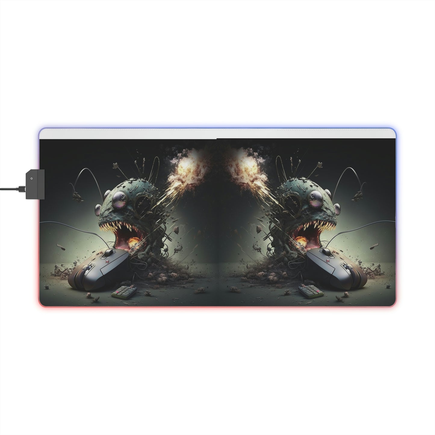 LED Gaming Mouse Pad Mouse Attack 3