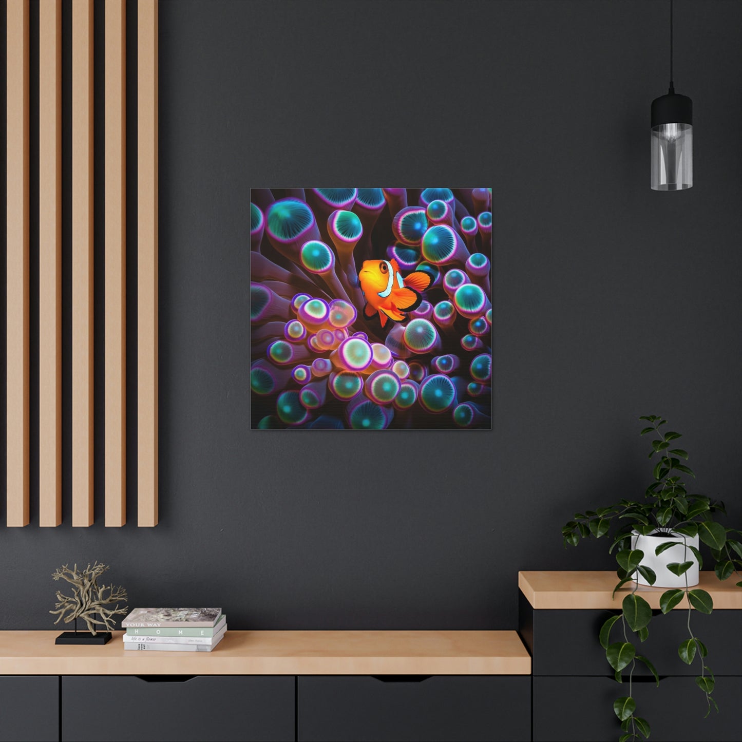 Canvas Gallery Wraps Ocean Anemone 3